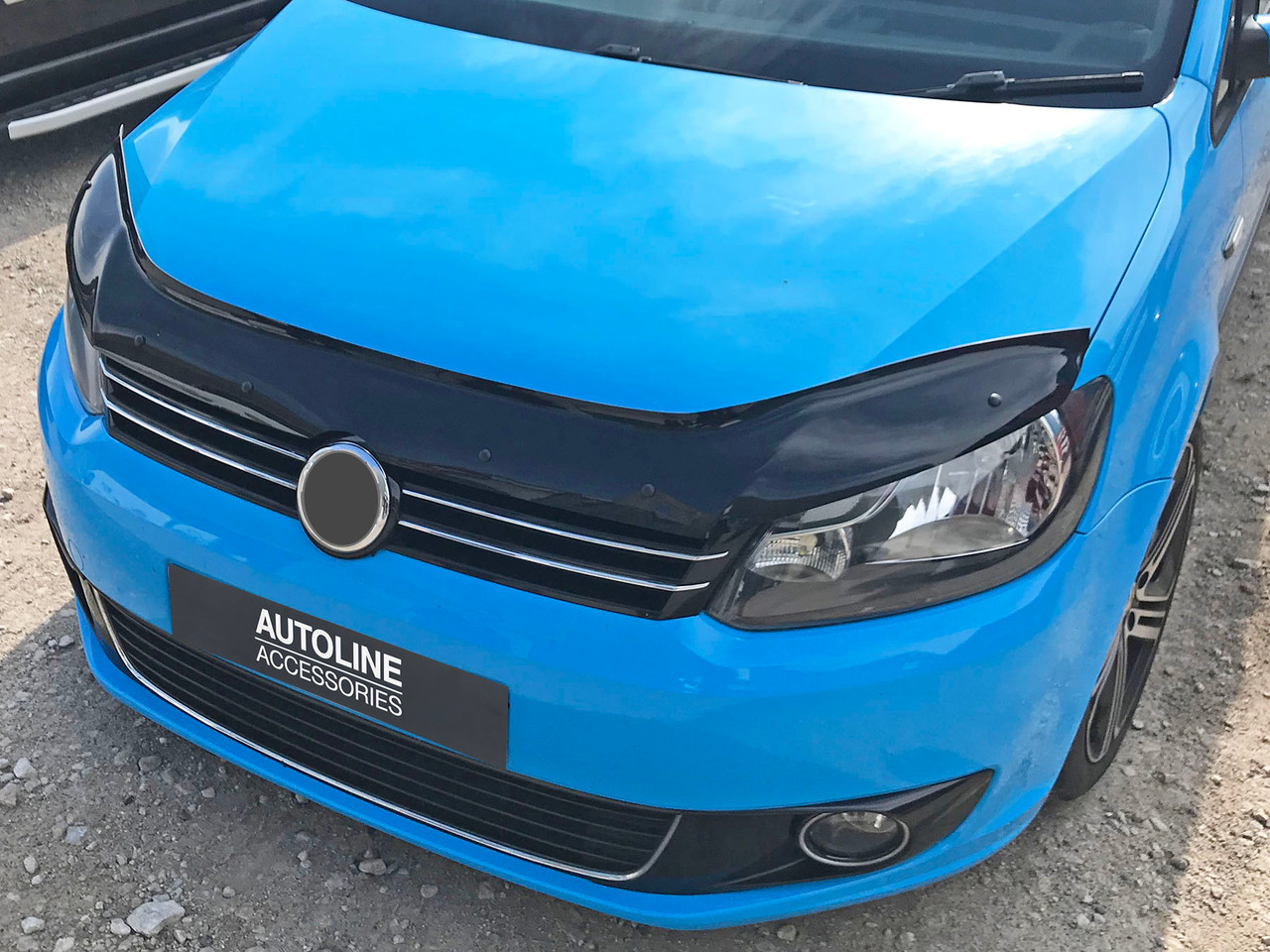 Bonnet Trim Protector Bug Guard Wind Deflector To Fit Volkswagen Caddy (10-15) Bonnet Trim Protector Bug Guard Wind Deflector To Fit Volkswagen Caddy (10-15)