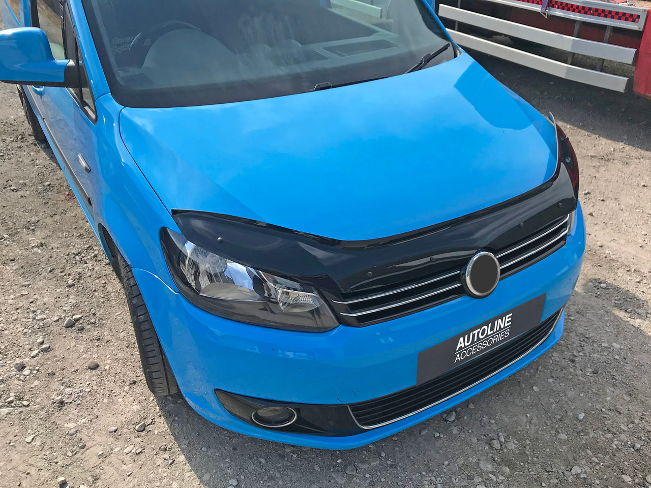 Bonnet Trim Protector Bug Guard Wind Deflector To Fit Volkswagen Caddy (10-15) Bonnet Trim Protector Bug Guard Wind Deflector To Fit Volkswagen Caddy (10-15)
