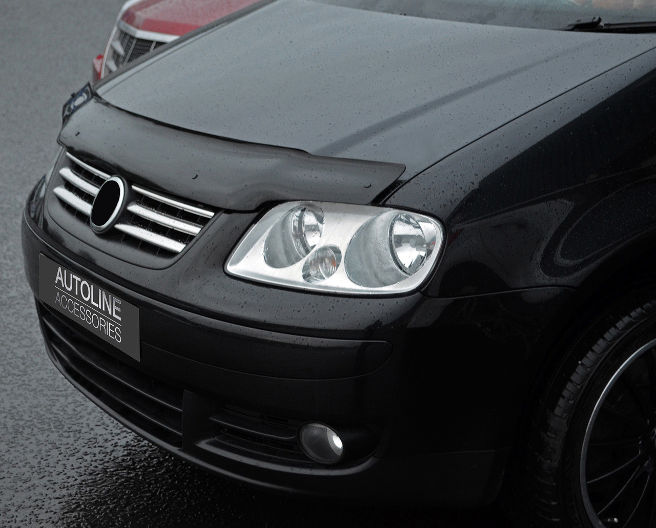 Bonnet Trim Protector Bug Guard Wind Deflector To Fit Volkswagen Caddy (04-09)