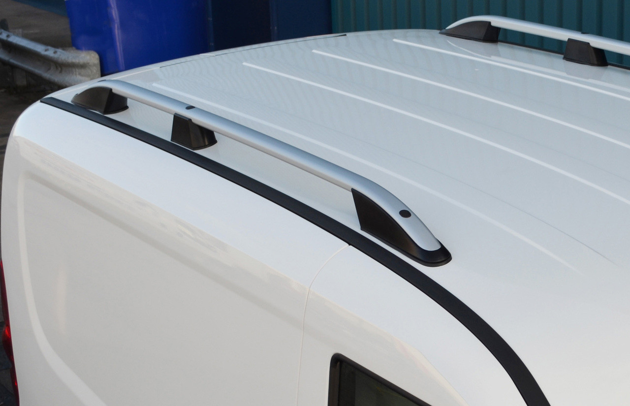 Aluminium Roof Rack Rails Side Bars Set To Fit SWB Volkswagen Caddy (2004-15)