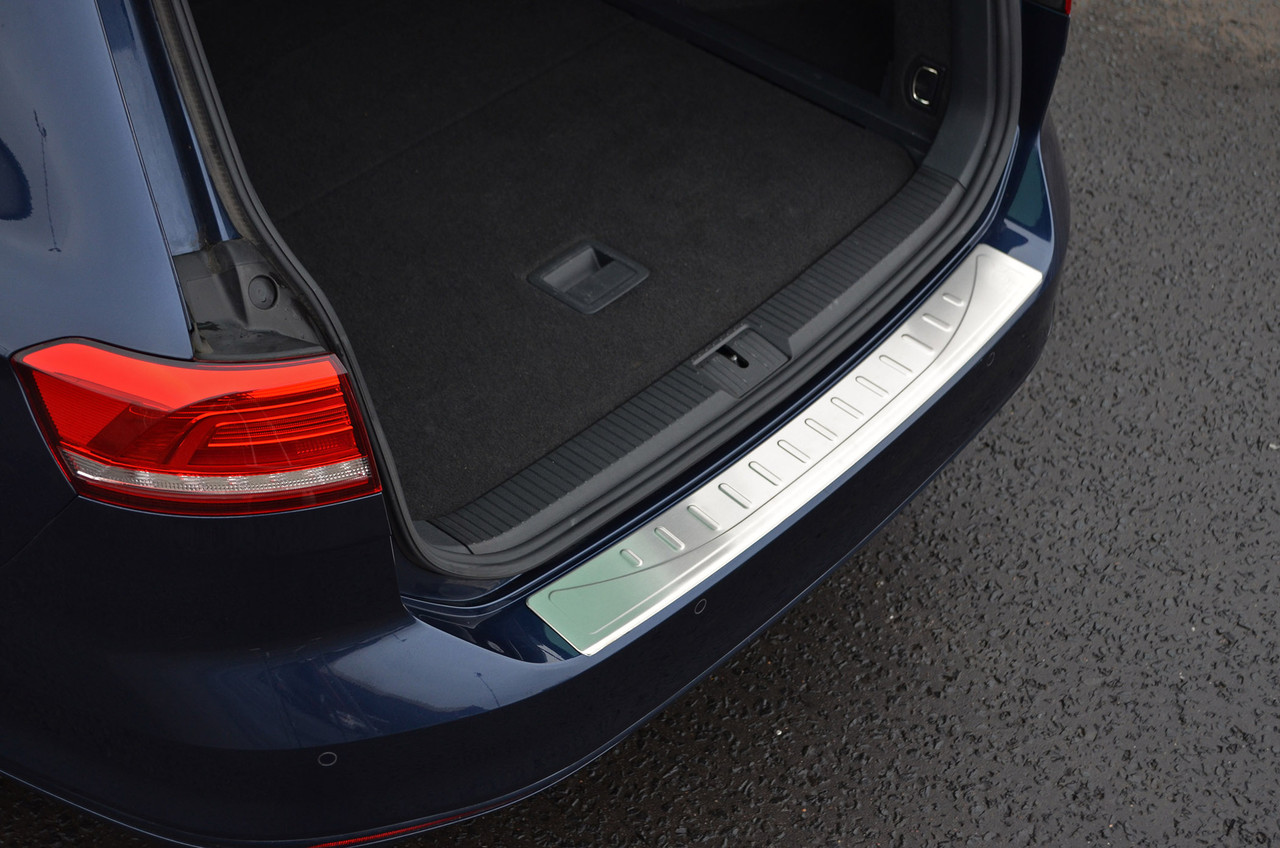 Satin Bumper Sill Protector Trim Cover To Fit Volkswagen Passat B8 Estate 16+