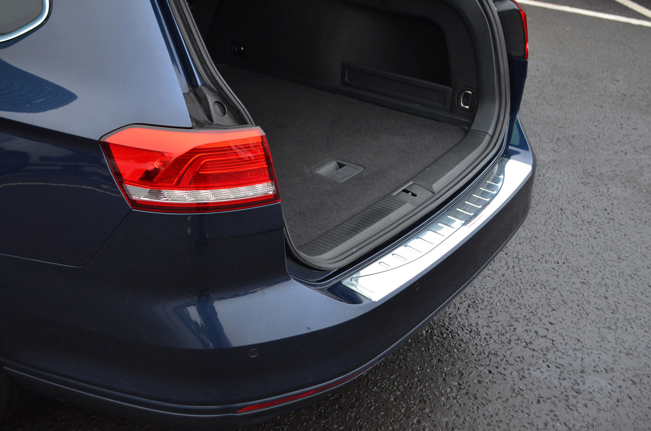 Chrome Bumper Sill Protector Trim Cover To Fit Volkswagen Passat B8 Estate 16+