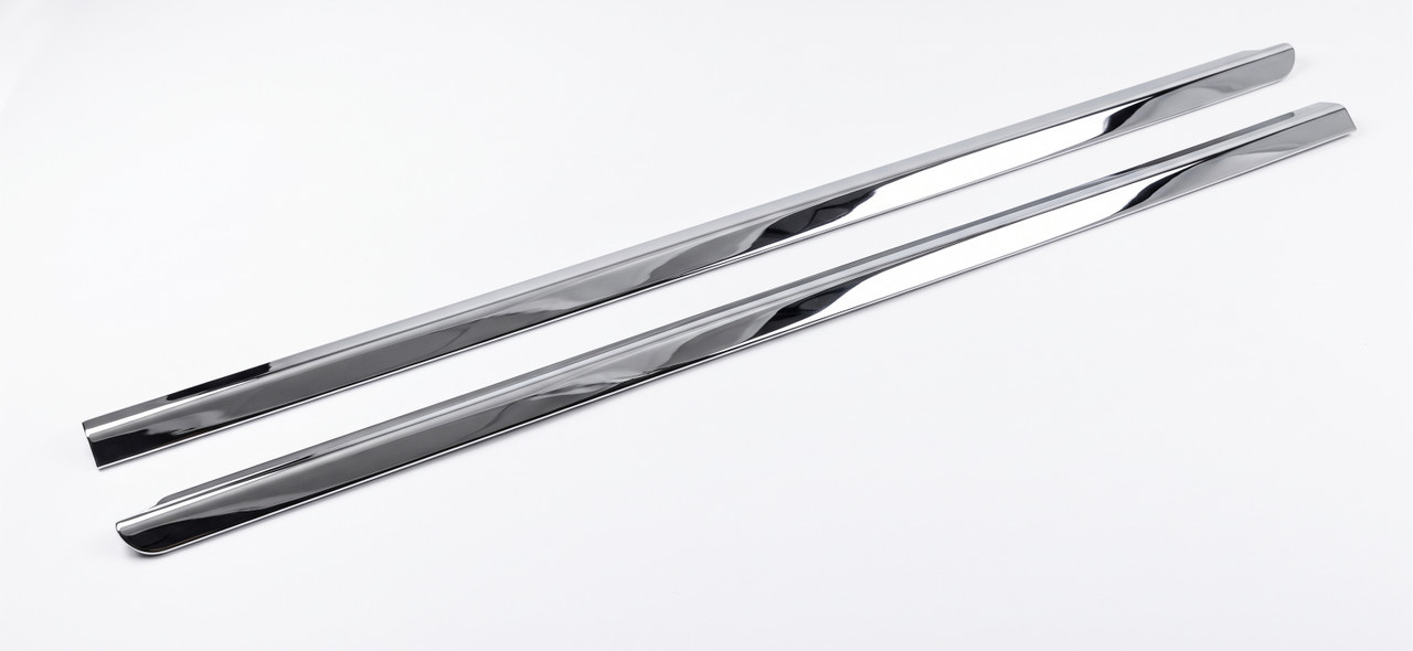 Chrome Side Door Window Sill Trim Set Covers To Fit Volkswagen T4 (1998-03)