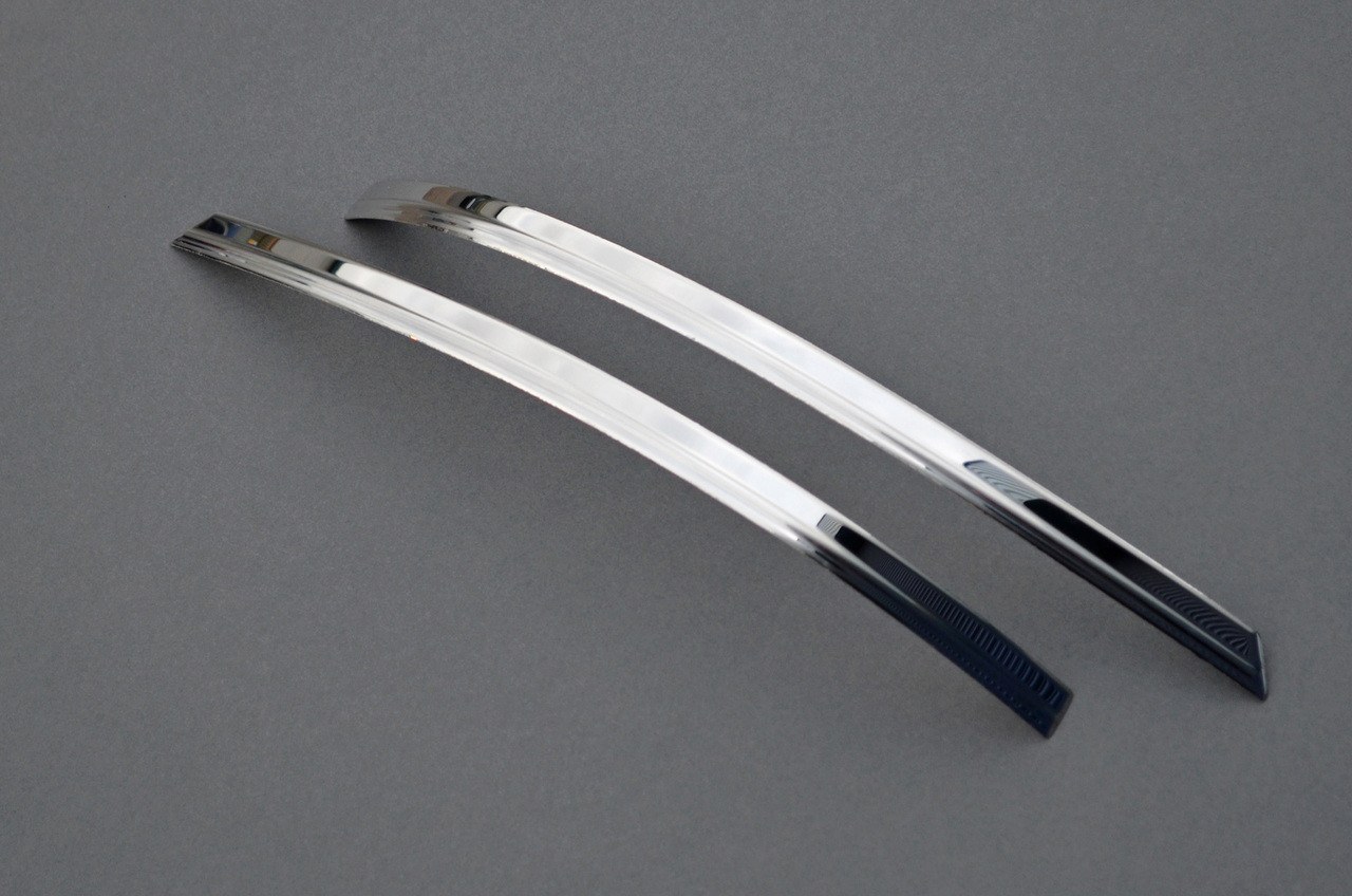 Chrome Lower Mirror Trim Piece Covers To Fit Volkswagen T5 Transporter (10-15)