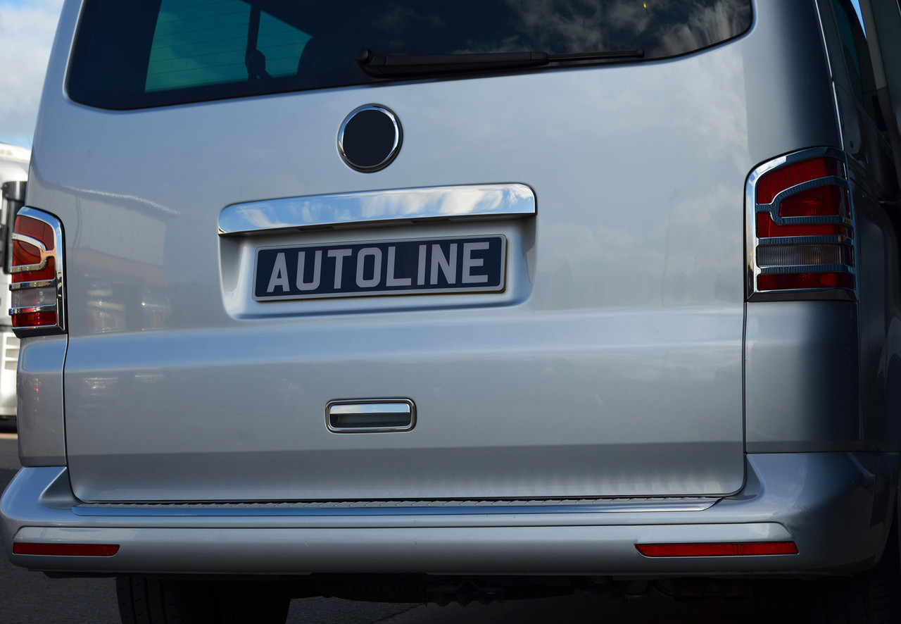 Chrome Rear Door Handle Cover Trim To Fit Volkswagen T5 Transporter (2010-15)