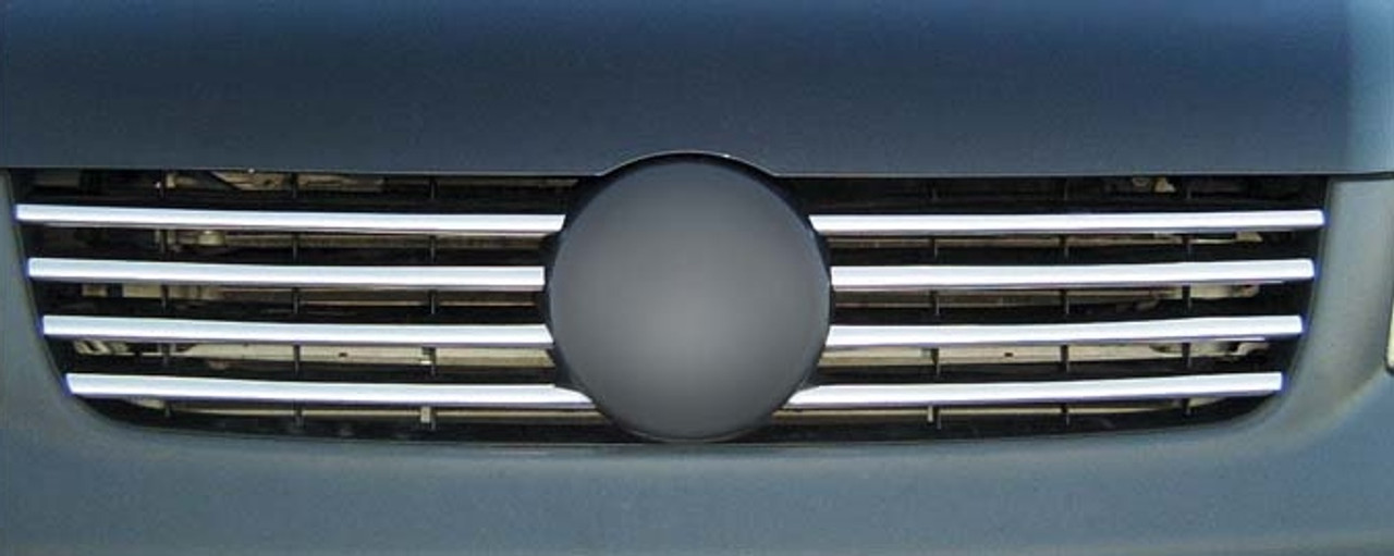 Highlight Chrome Grille Trim Covers To Fit Volkswagen T5 Transporter 03-09
