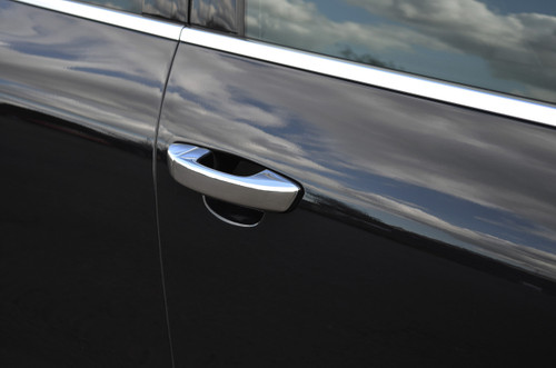Chrome Door Handle Trim Set Covers To Fit Volkswagen Touareg (2011+)