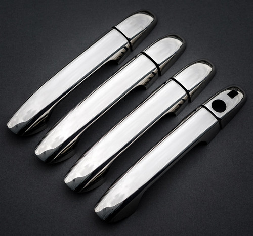 Chrome Door Handle Trim Covers W/ Keyless Ent To Fit Mercedes-Benz V-Class (15+)