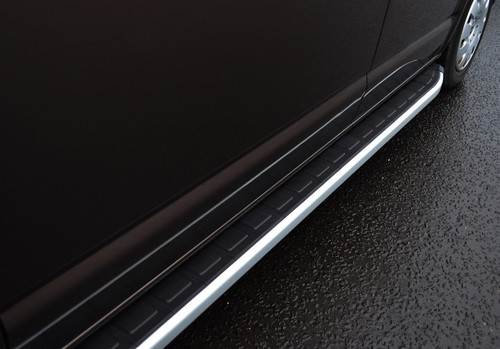 Aluminium Side Steps Bars Running Boards To Fit SWB Nissan Primastar (2002-14)