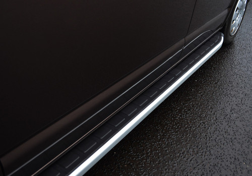 Aluminium Side Steps Bars Running Boards To Fit SWB Peugeot Expert (2007-15)