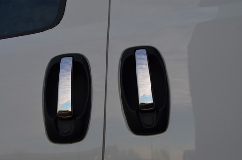 Chrome Door Handle Trim Set Covers To Fit Ram Promaster City (2015+)
