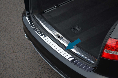 Chrome Bumper Sill Protector Trim Cover To Fit Audi A6 Avant (1997-04)