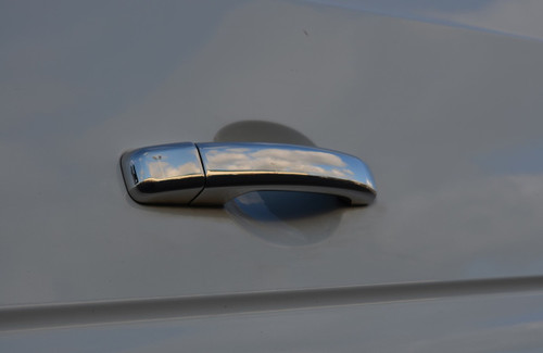Chrome Door Handle Trim Set Covers To Fit Vauxhall / Opel Movano 5dr (2010+)