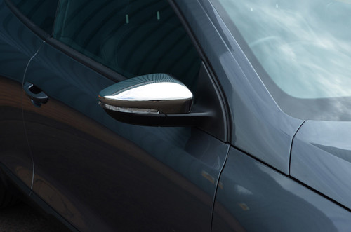 Chrome Wing Mirror Trim Set Covers To Fit Volkswagen Jetta (2011+)