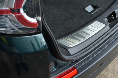 Inner Brushed Rear Bumper Protector Sill Trim To Fit Discovery Sport (2014+)