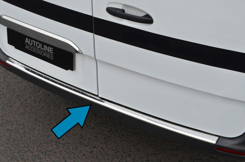 Chrome Bumper Protector Trim Sill Cover To Fit Mercedes Benz Sprinter W907 (18+)