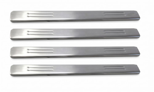 Chrome Outer Door Sill Trim Covers Protectors To Fit Volkswagen Caddy (2004-15)