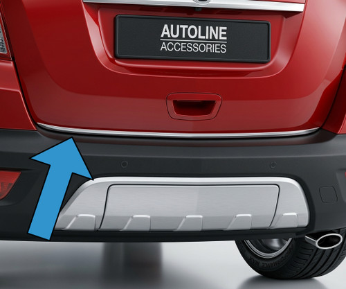Chrome Rear Door Tailgate Trim Strip To Fit Vauxhall / Opel Mokka (2012+)