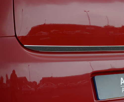 Chrome Rear Door Tailgate Trim Strip Cover To Fit Fiat Grande Punto (2006+)