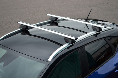 Cross Bars For Roof Rails To Fit Vauxhall Crossland X (2017+) 75KG Lockable