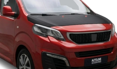Black Front Bonnet Bra Protector To Fit Vauxhall Vivaro (2019+)
