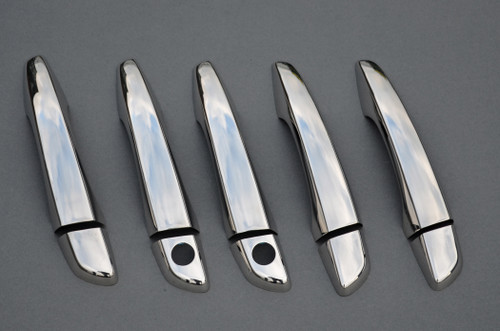 Chrome Door Handle Trim Set Covers To Fit LHD Citroen Berlingo (2019+)