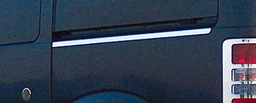 Chrome Rear Door Rail Trim Cover 2pcs To Fit Ford Transit Connect SWB (02-12)