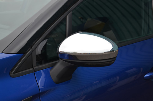 Chrome Wing Mirror Trim Covers Set To Fit Renault Captur (2020+)