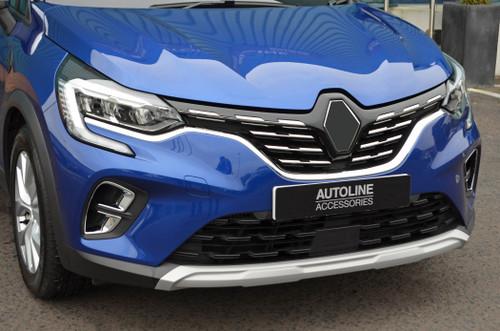 Chrome Trim Set For Renault Captur 2020+: Mirrors/Grille/Fog Lights/Bumper Sill