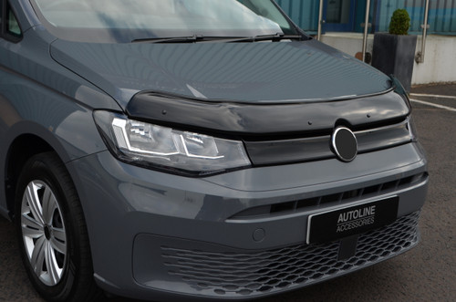 Rigid Bonnet Protector Guard Wind Deflector To Fit Volkswagen Caddy (2021+)
