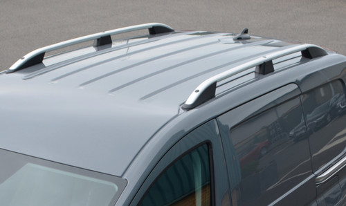 Aluminium Roof Rack Rails Side Bars To Fit L1 Volkswagen Caddy (2021+)