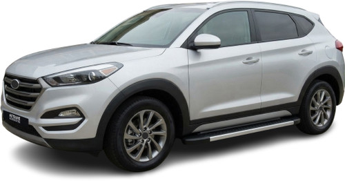Aluminium Side Steps Bars Running Boards For Hyundai Tucson (2015-20)