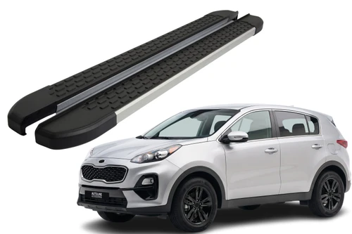 Aluminium Side Steps Bars Running Boards For Kia Sportage (2016-21)