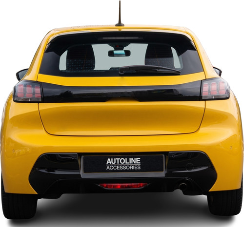 Gloss Black Rear Bumper Diffuser Trim Cover For Peugeot 208 Active/Allure 2020+