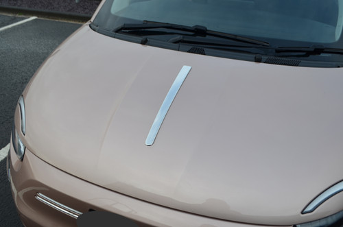 Chrome Bonnet Trim Styling Strip To Fit Fiat 500e (2021+)