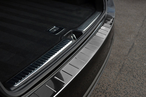 Dark Chrome Rear Bumper Protector Guard To Fit Mercedes GLC (2015-2022)