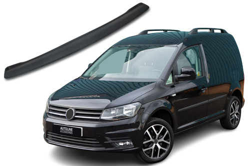 Black ABS Rear Bumper Protector Guard To Fit Volkswagen Caddy (2016-2020)