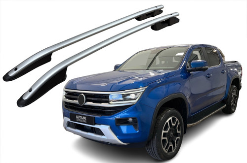Aluminium Roof Rack Rails Side Bars To Fit Volkswagen Amarok (2023+)