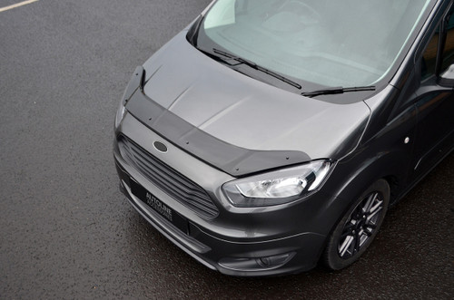 Bonnet Trim Protector Guard Wind Deflector To Fit Ford Transit Courier (2014+)