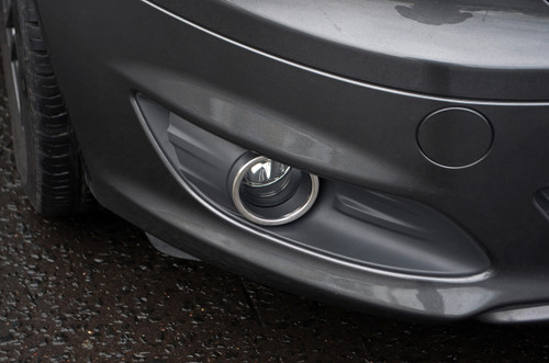 Chrome Fog Light Lamp Trim Covers To Fit Ford Transit Courier (2014-17)