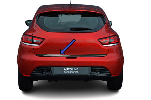 Rear Door Tailgate Trim (Carbon Fibre) To Fit Renault Clio IV (2012-19)