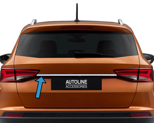 Chrome Rear Door Tailgate Grab Trim To Fit Seat Ateca (2016+)