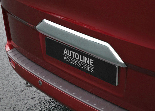 Chrome Rear Door Handle Cover Tailgate Trim To Fit Ford Transit Courier (2014+)