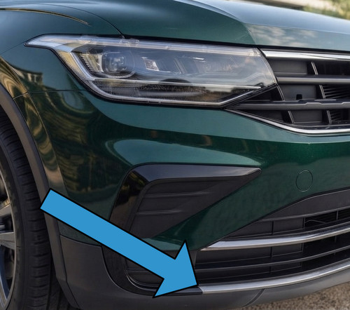 Chrome Lower Front Bumper Streamer To Fit Volkswagen Tiguan (2021-2023)