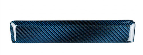 Blue Carbon Fibre Rear Door Handle Trim Cover To Fit Tailgate VW Caddy (2021+)