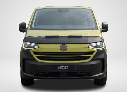For VW T7 Transporter (2025+): Black Bonnet Bra Protector Guard