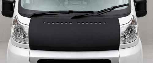 For Citroen Relay (2006-14): Black Full Bonnet Bra Protector Guard