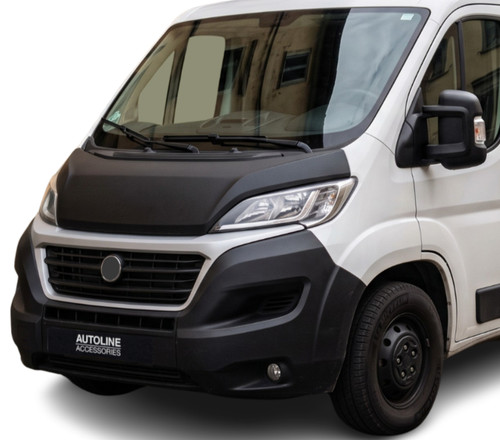 For Citroen Relay (2014+): Black Full Bonnet Bra Protector Guard