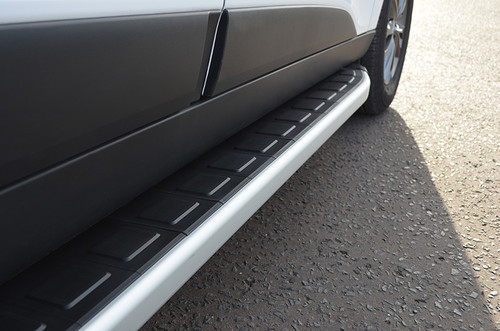 Aluminium Side Steps Bars Running Boards To Fit Kia Sorento I (2002-09)