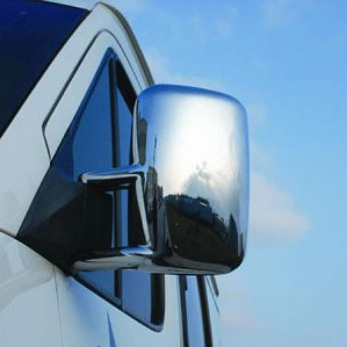 Chrome Wing Mirror Trim Set Covers To Fit LHD Mercedes-Benz Sprinter (2000-06)